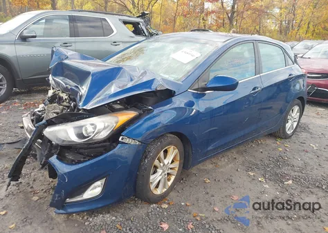 2014 Hyundai Elantra Gt из США, поврежденный, VIN KMHD35LH7EU230881